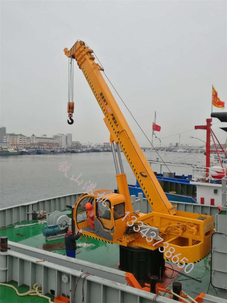 山東臨沂甲板起重機廠(chǎng)家起重機耐沖擊，制動(dòng)性能好
